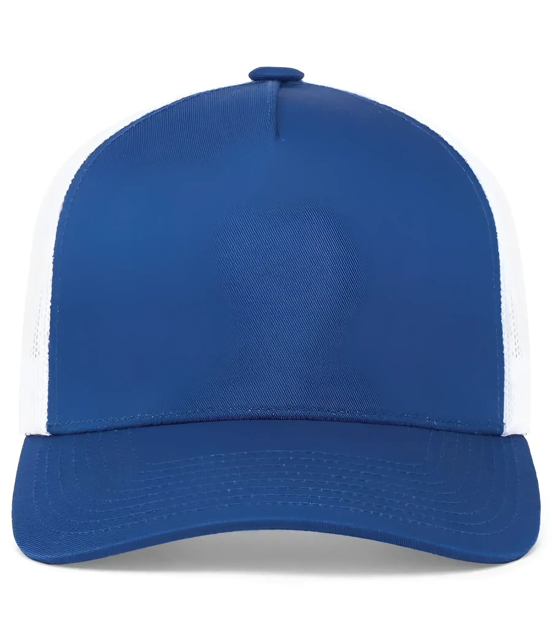 Pacific Headwear 105C 5-Panel Trucker Snapback Cap - Royal White Royal - Royal White Royal / 7’’ - 7 7/8’’