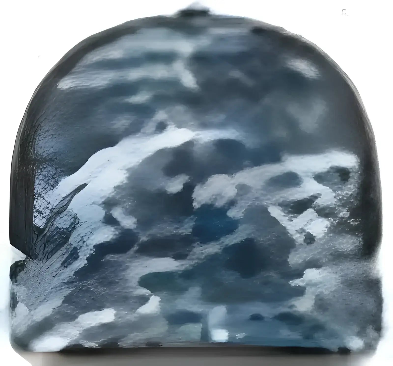 Pacific Headwear 107C Mossy Oak Trucker Snapback - Elements Agua Blackfin Lt Charcoal - Mossy Oak Gray / 7’’ 7 7/8’’