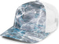 Pacific Headwear 107C Mossy Oak Trucker Snapback Elements Agua Steelhead White Mossy Oak White / 7’’ 7 7/8’’
