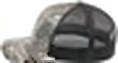 Pacific Headwear 107C Mossy Oak Trucker Snapback Wakeform Gale Lt Charcoal Mossy Oak Dark Gray / 7’’ 7 7/8’’