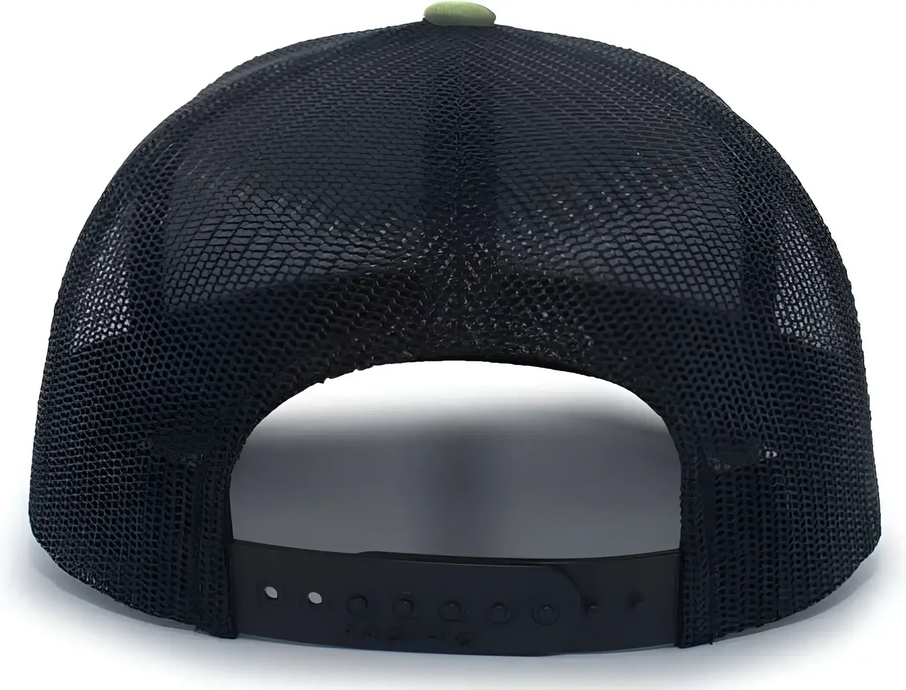 Pacific Headwear 108C Camo Trucker Snapback Cap - Army Black - Green Black / 7’’ - 7 7/8’’