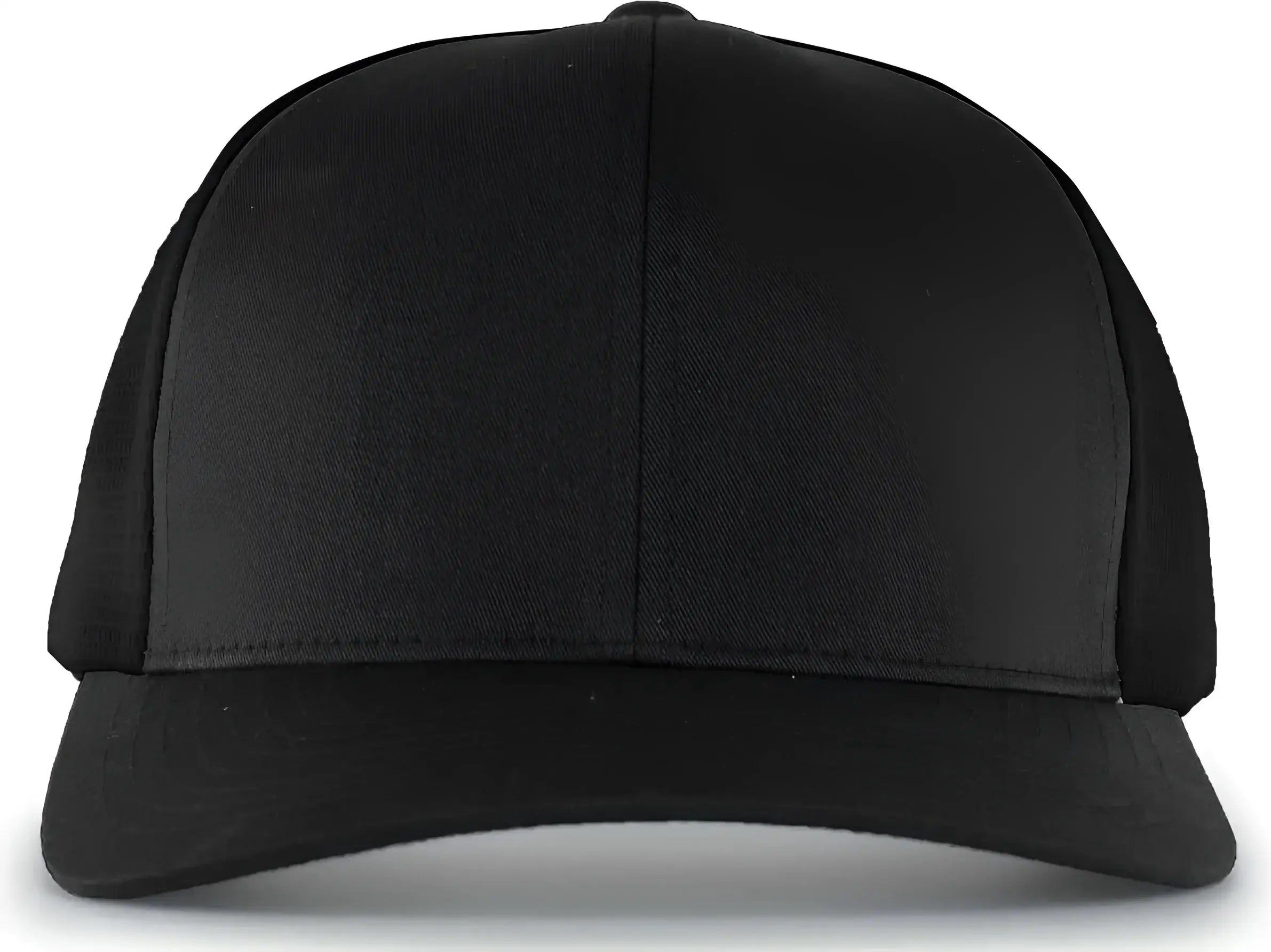Pacific Headwear 110F Trucker Flexfit Snapback Cap - Black - Black / 7’’ - 7 7/8’’