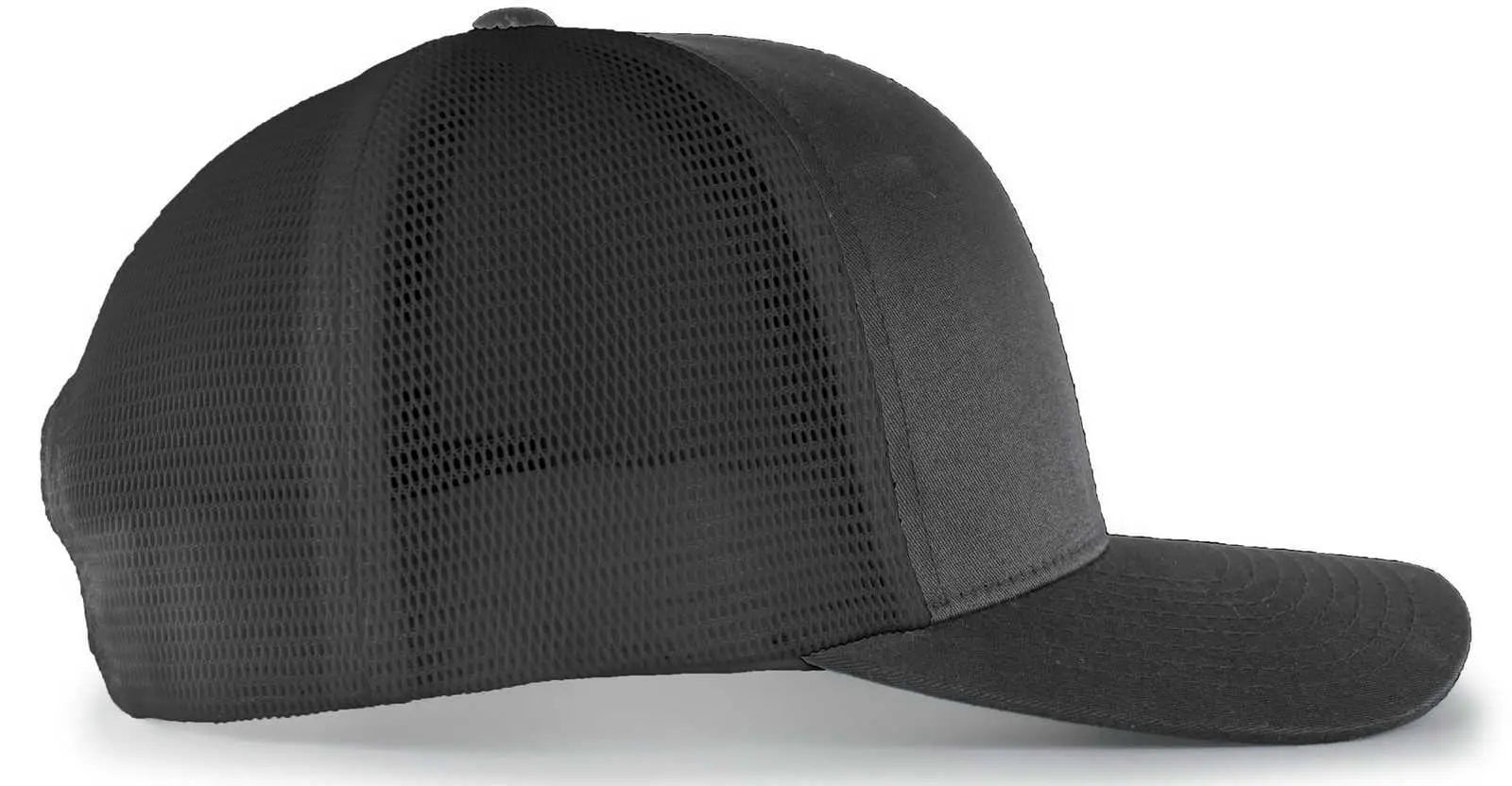 Pacific Headwear 110F Trucker Flexfit Snapback Cap - Light Charcoal - Dark Gray / 7’’ - 7 7/8’’