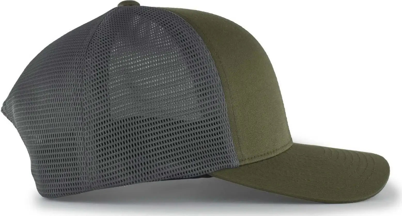 Pacific Headwear 110F Trucker Flexfit Snapback Cap - Moss Graphite Moss - Moss Dark Gray / 7’’ - 7 7/8’’