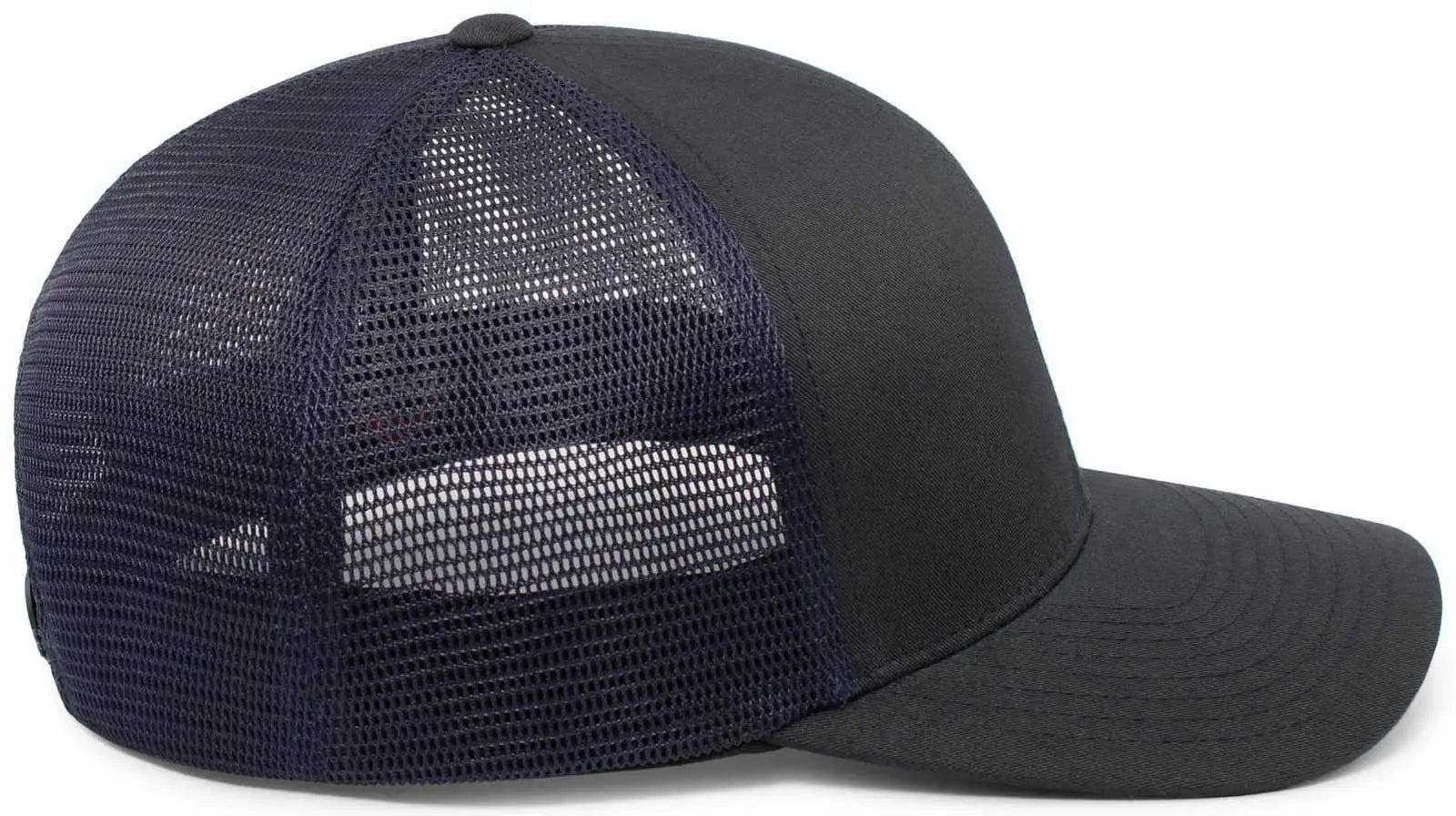 Pacific Headwear 110F Trucker Flexfit Snapback Cap - Navy - Navy / 7’’ 7 7/8’’