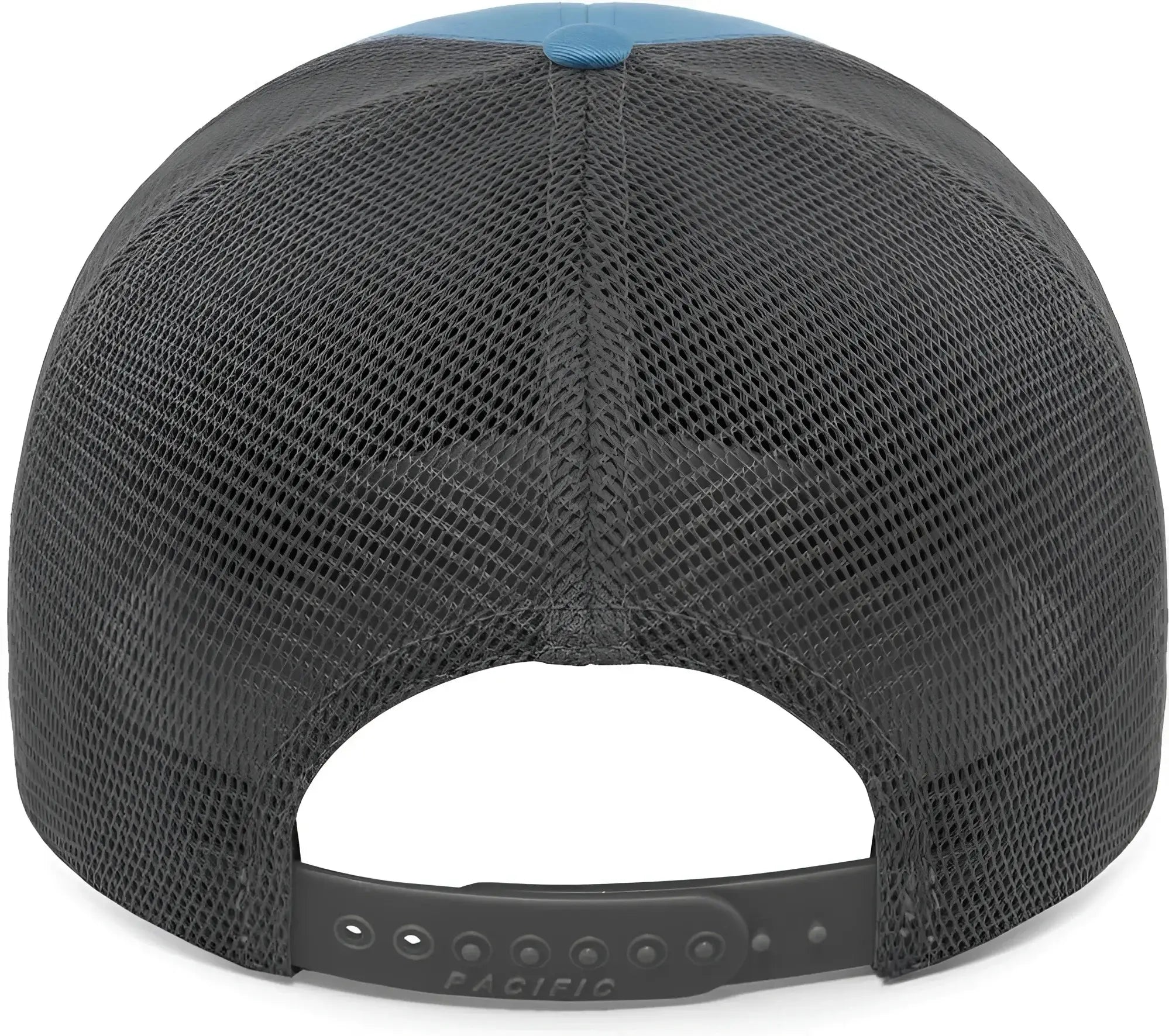Pacific Headwear 110F Trucker Flexfit Snapback Cap - Ocean Blue Lt Charcoal Ocean Blue - Blue Gray / 7’’ 7 7/8’’