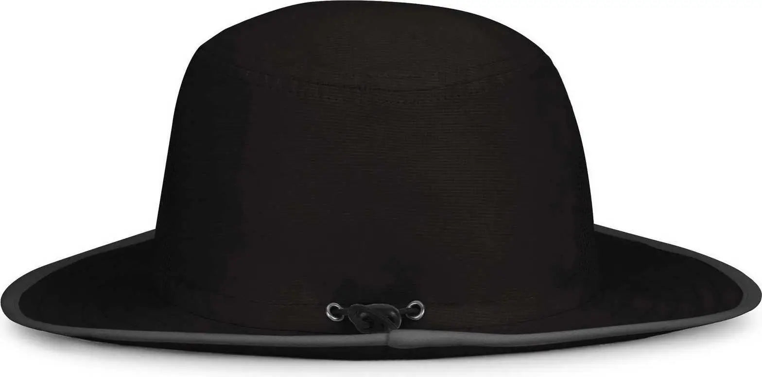 Pacific Headwear 1964B Perforated Legend Boonie - Black Graphite
