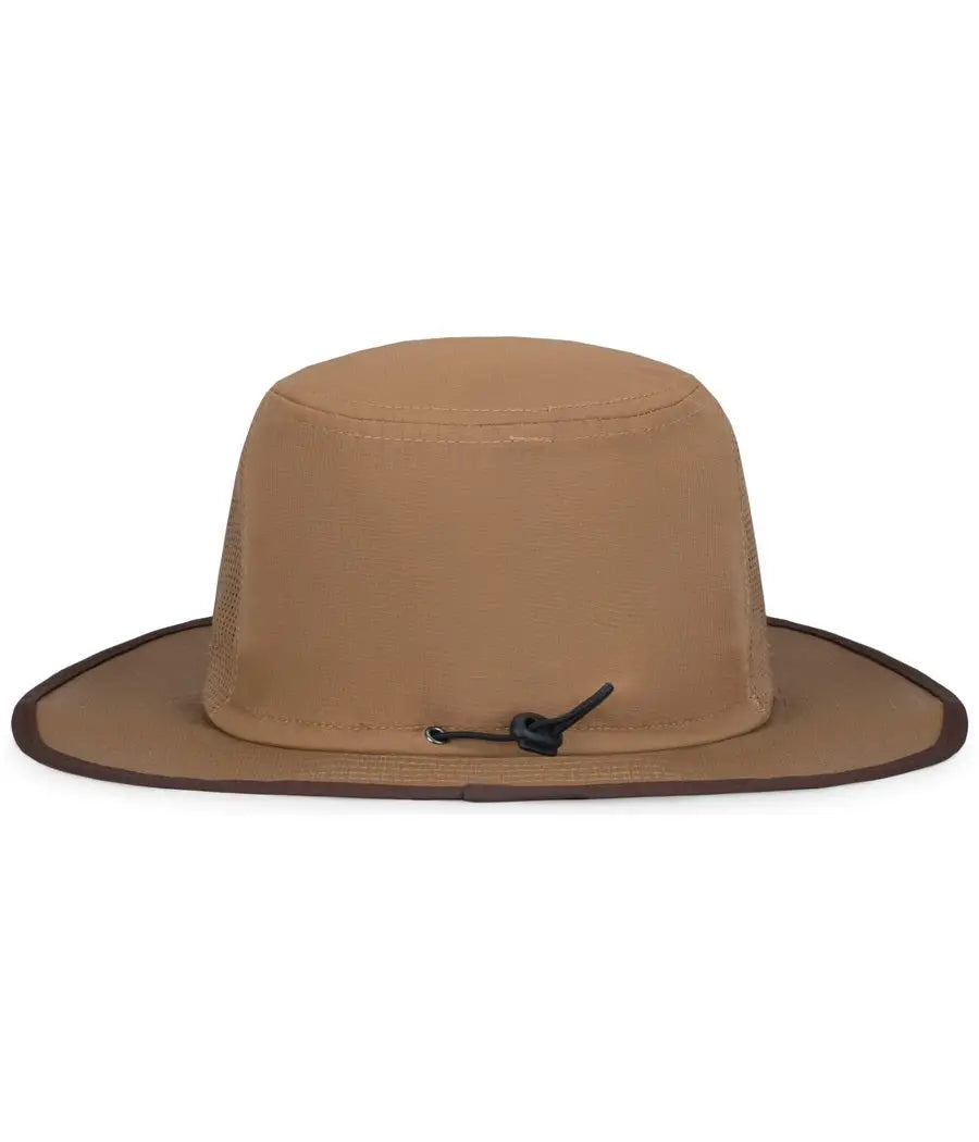Pacific Headwear 1964B Perforated Legend Boonie - Coyote Brown Dark Brown - Brown / 7’’ 7 7/8’’