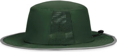 Pacific Headwear 1964B Perforated Legend Boonie - Dark Green Silver - Forest Light Gray / 7’’ 7 7/8’’