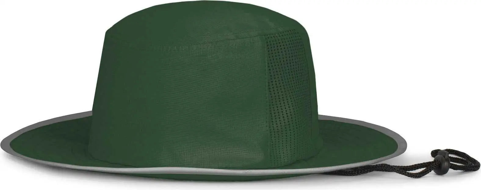 Pacific Headwear 1964B Perforated Legend Boonie - Dark Green Silver - Forest Light Gray / 7’’ 7 7/8’’