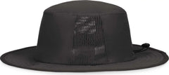 Pacific Headwear 1964B Perforated Legend Boonie Graphite Black Dark Gray Black / 7’’ 7 7/8’’