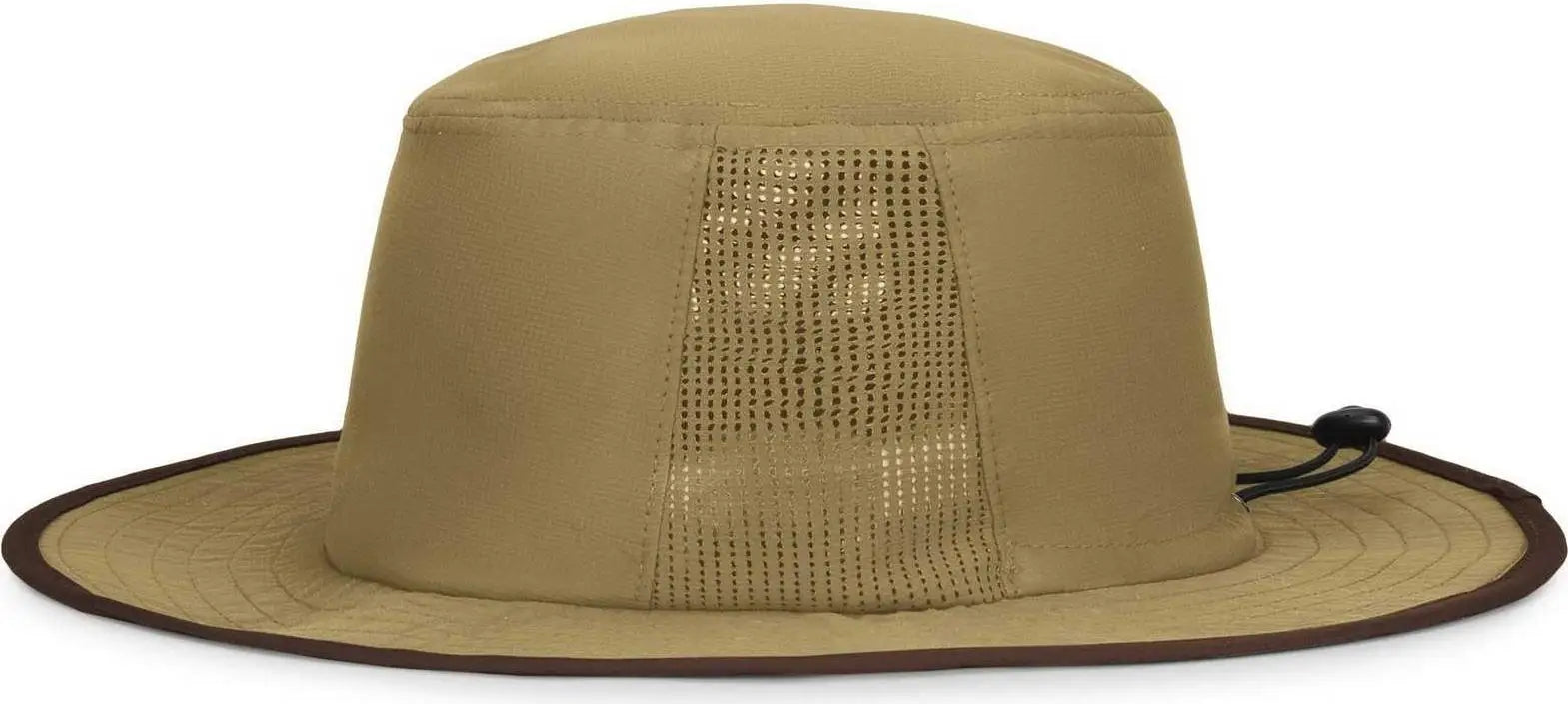 Pacific Headwear 1964B Perforated Legend Boonie - Khaki Brown - Khaki Brown / 7’’ 7 7/8’’