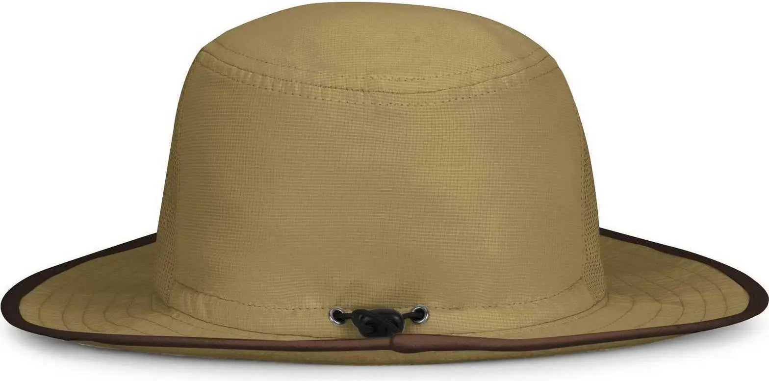 Pacific Headwear 1964B Perforated Legend Boonie - Khaki Brown - Khaki Brown / 7’’ 7 7/8’’