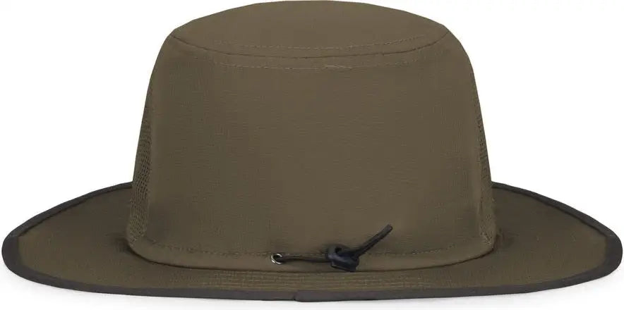 Pacific Headwear 1964B Perforated Legend Boonie - Loden Graphite - Loden Dark Gray / 7’’ 7 7/8’’
