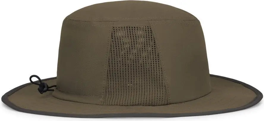 Pacific Headwear 1964B Perforated Legend Boonie - Loden Graphite - Loden Dark Gray / 7’’ 7 7/8’’