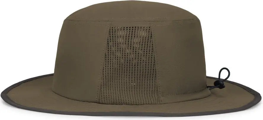 Pacific Headwear 1964B Perforated Legend Boonie - Loden Graphite - Loden Dark Gray / 7’’ 7 7/8’’