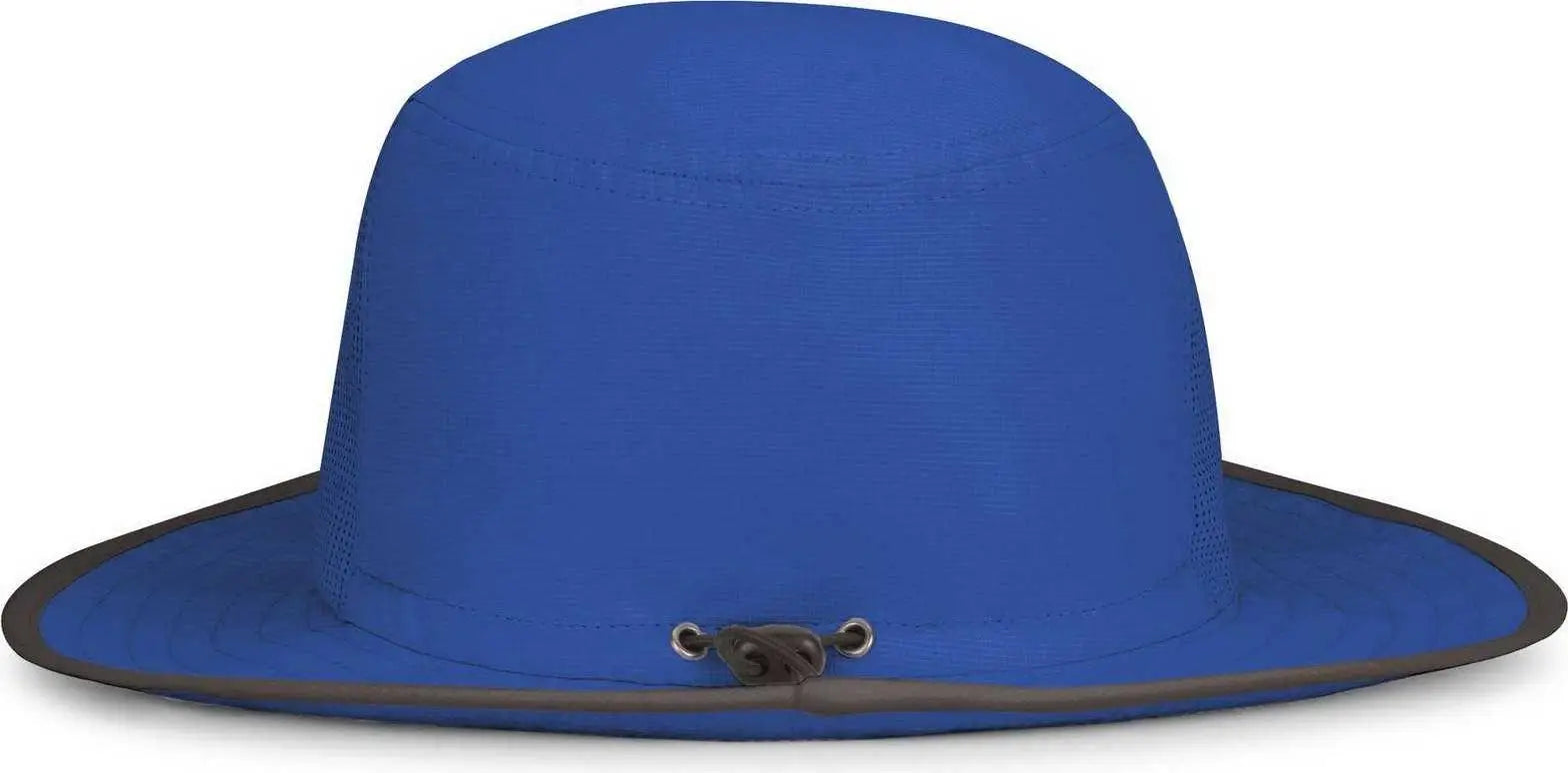 Pacific Headwear 1964B Perforated Legend Boonie - Royal Graphite - Royal Dark Gray / 7’’ 7 7/8’’