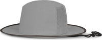 Pacific Headwear 1964B Perforated Legend Boonie - Silver Graphite - Light Gary Dark Gray / 7’’ 7 7/8’’