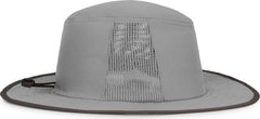 Pacific Headwear 1964B Perforated Legend Boonie - Silver Graphite - Light Gary Dark Gray / 7’’ 7 7/8’’