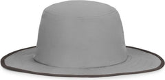 Pacific Headwear 1964B Perforated Legend Boonie - Silver Graphite - Light Gary Dark Gray / 7’’ 7 7/8’’