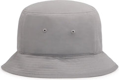 Pacific Headwear 1990B Bucket Hat - Silver - Silver / 7’’ - 7 7/8’’