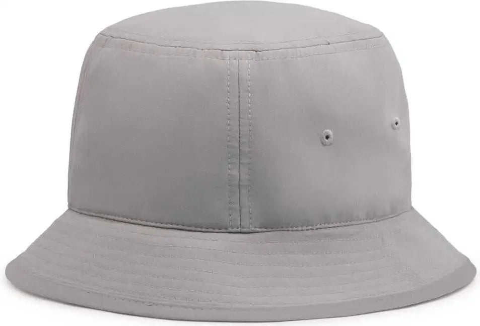Pacific Headwear 1990B Bucket Hat - Silver - Silver / 7’’ - 7 7/8’’