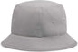 Pacific Headwear 1990B Bucket Hat - Silver - Silver / 7’’ - 7 7/8’’