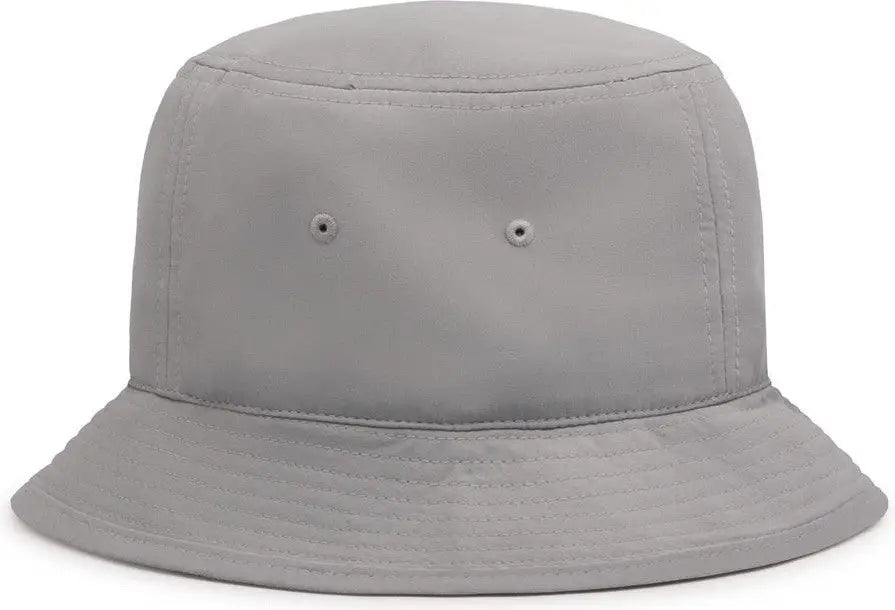 Pacific Headwear 1990B Bucket Hat - Silver - Silver / 7’’ - 7 7/8’’