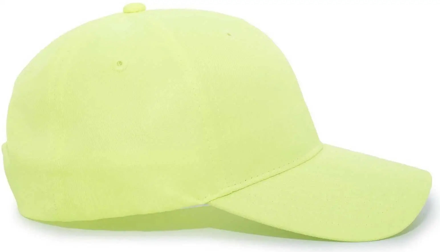 Pacific Headwear 199C High-Vis Structured Snapback Cap - Neon Yellow - Yellow / 7’’ - 7 7/8’’