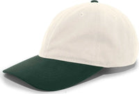Pacific Headwear 201C Brushed Cotton Twill Buckle Back Cap - Khaki Hunter - Khaki Forest / 7’’ - 7 7/8’’