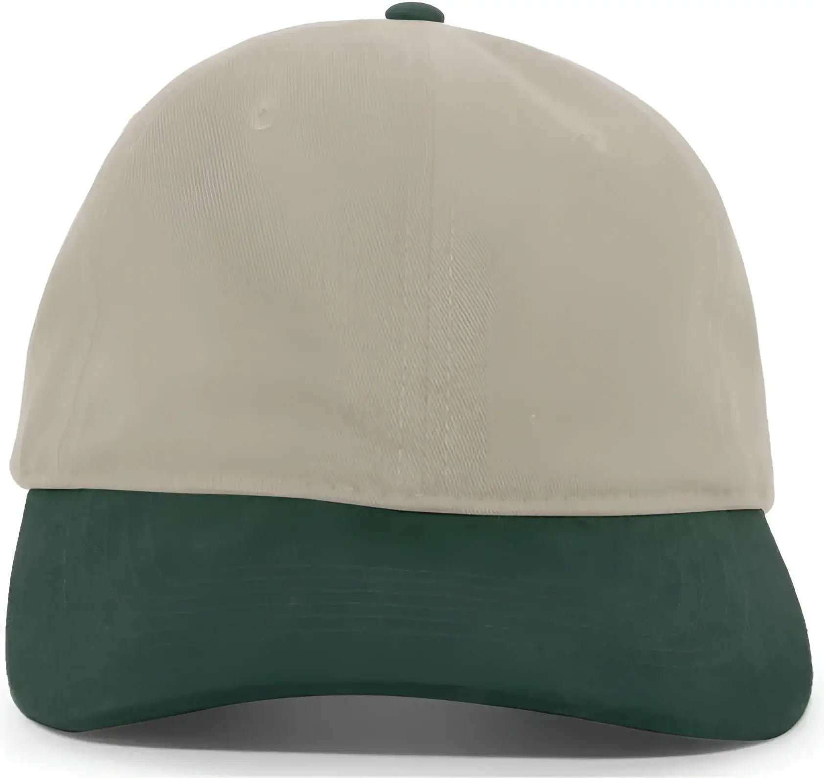 Pacific Headwear 201C Brushed Cotton Twill Buckle Back Cap - Khaki Hunter - Khaki Forest / 7’’ - 7 7/8’’