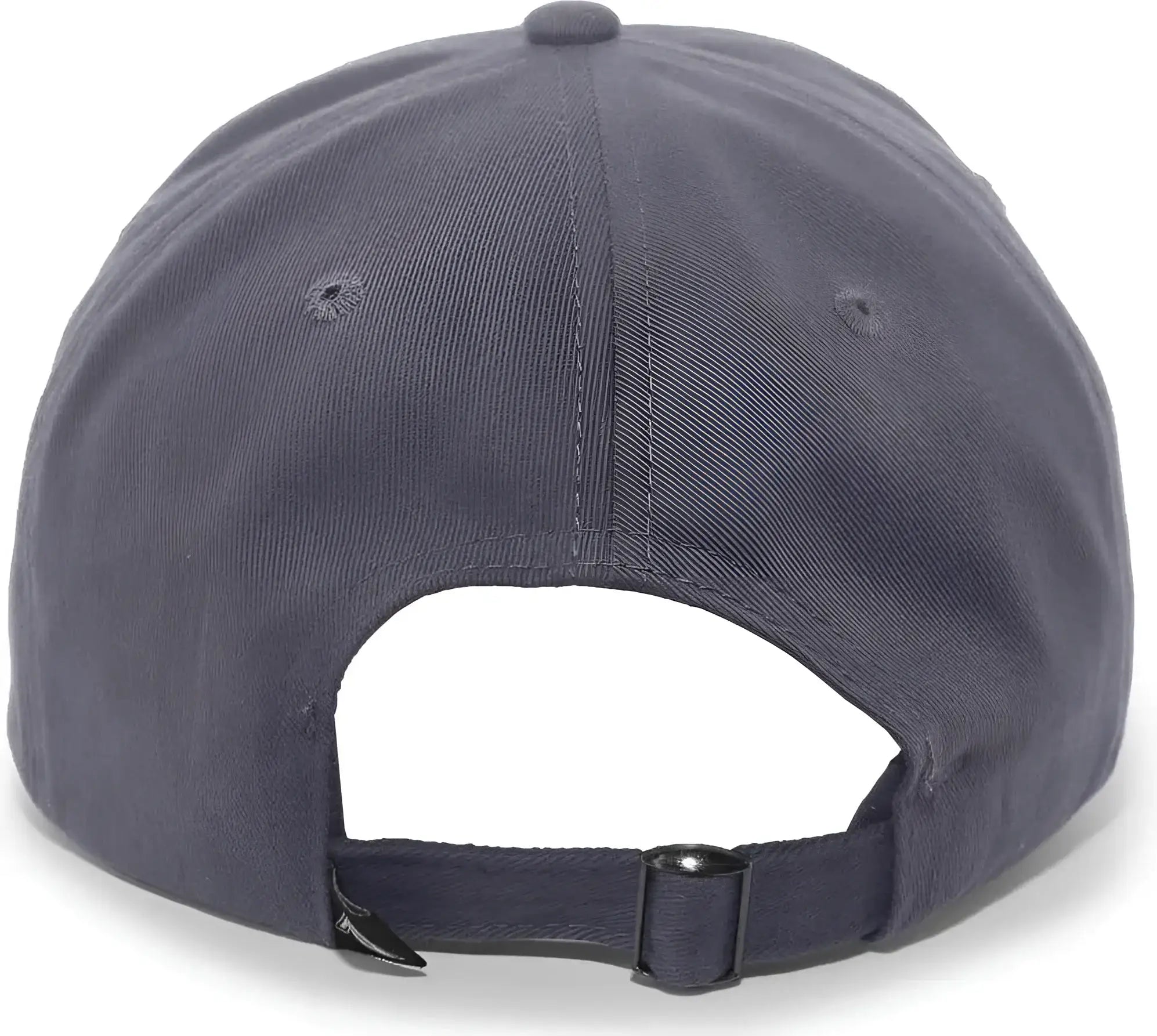 Pacific Headwear 201C Brushed Cotton Twill Buckle Strap Adjustable Cap - Graphite - Graphite / 7’’ - 7 7/8’’