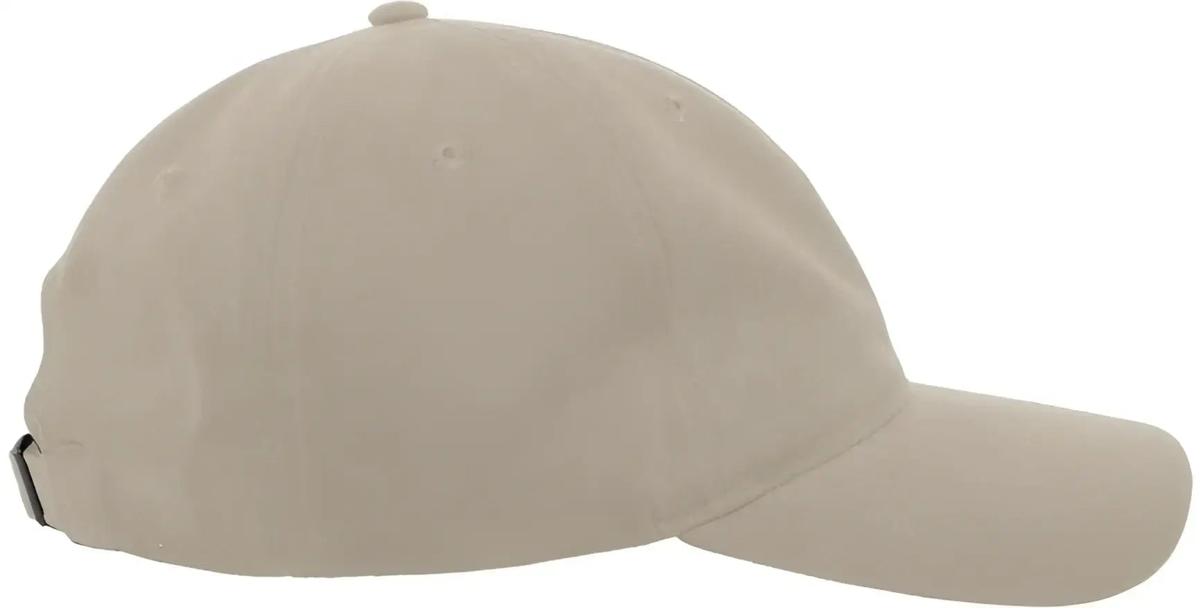 Pacific Headwear 201C Brushed Cotton Twill Buckle Strap Adjustable Cap - Khaki - Khaki / 7’’ - 7 7/8’’