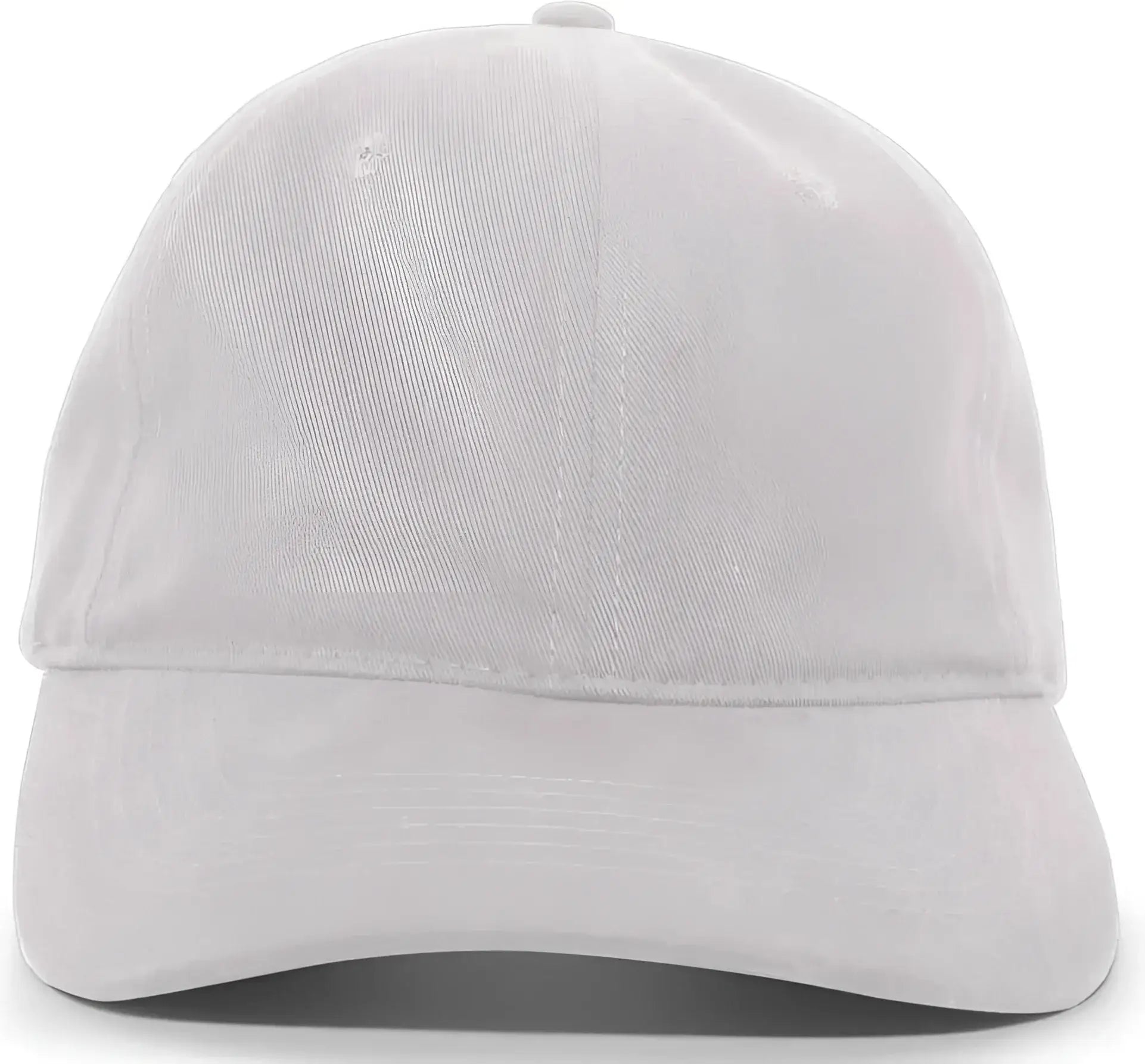 Pacific Headwear 201C Brushed Cotton Twill Buckle Strap Adjustable Cap - Silver - Silver / 7’’ - 7 7/8’’