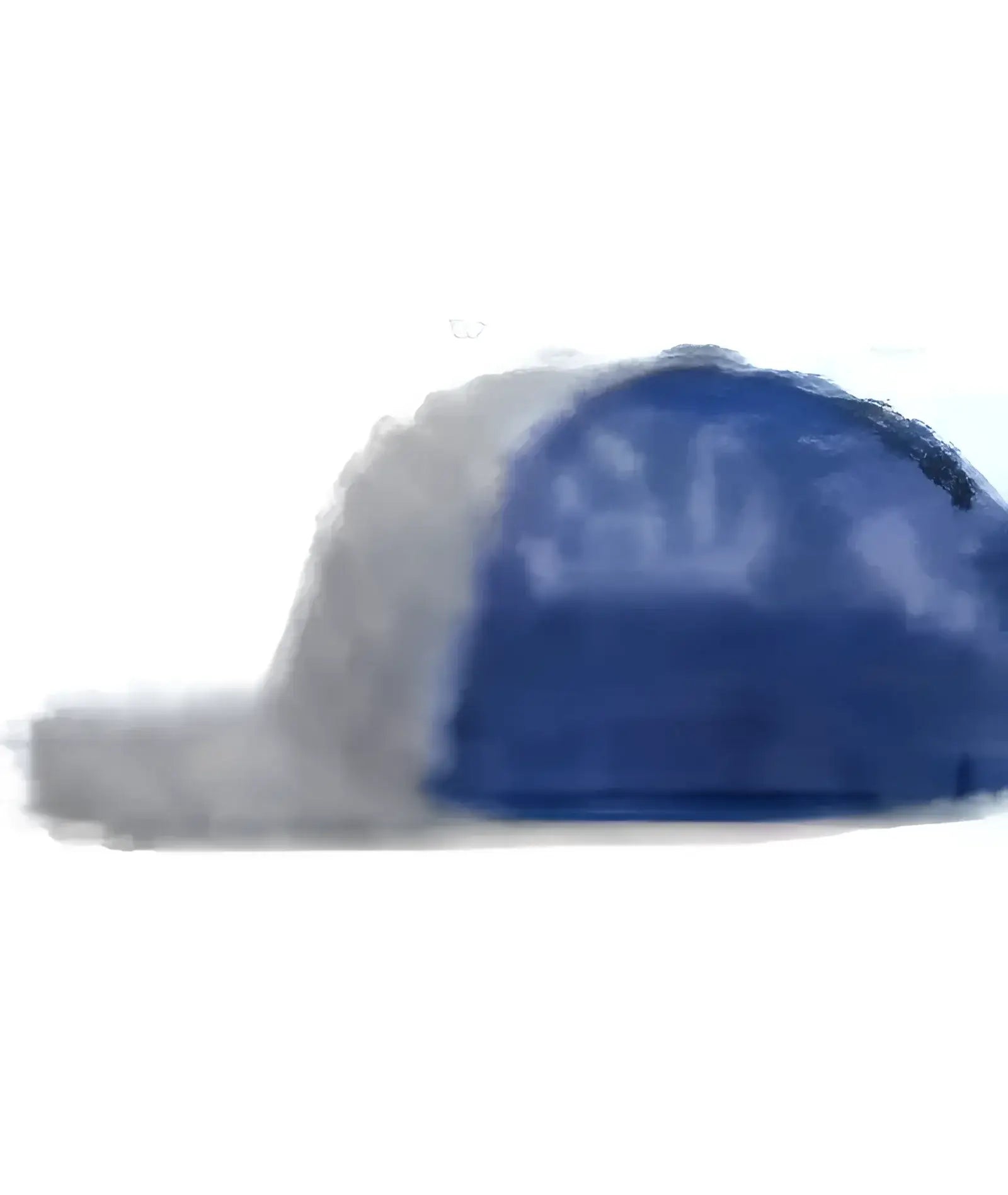 Pacific Headwear 210C Melange Heather Low-Profile Trucker - Grey Heather Royal Grey Heather - Grey Heather Royal Grey