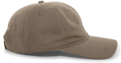 Pacific Headwear 220C Brushed Cotton Twill Hook-And-Loop Adjustable Cap - Bedrock - Bedrock / 7’’ - 7 7/8’’