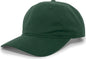 Pacific Headwear 220C Brushed Cotton Twill Hook-and-Loop Cap - Hunter - Forest / 7’’ - 7 7/8’’