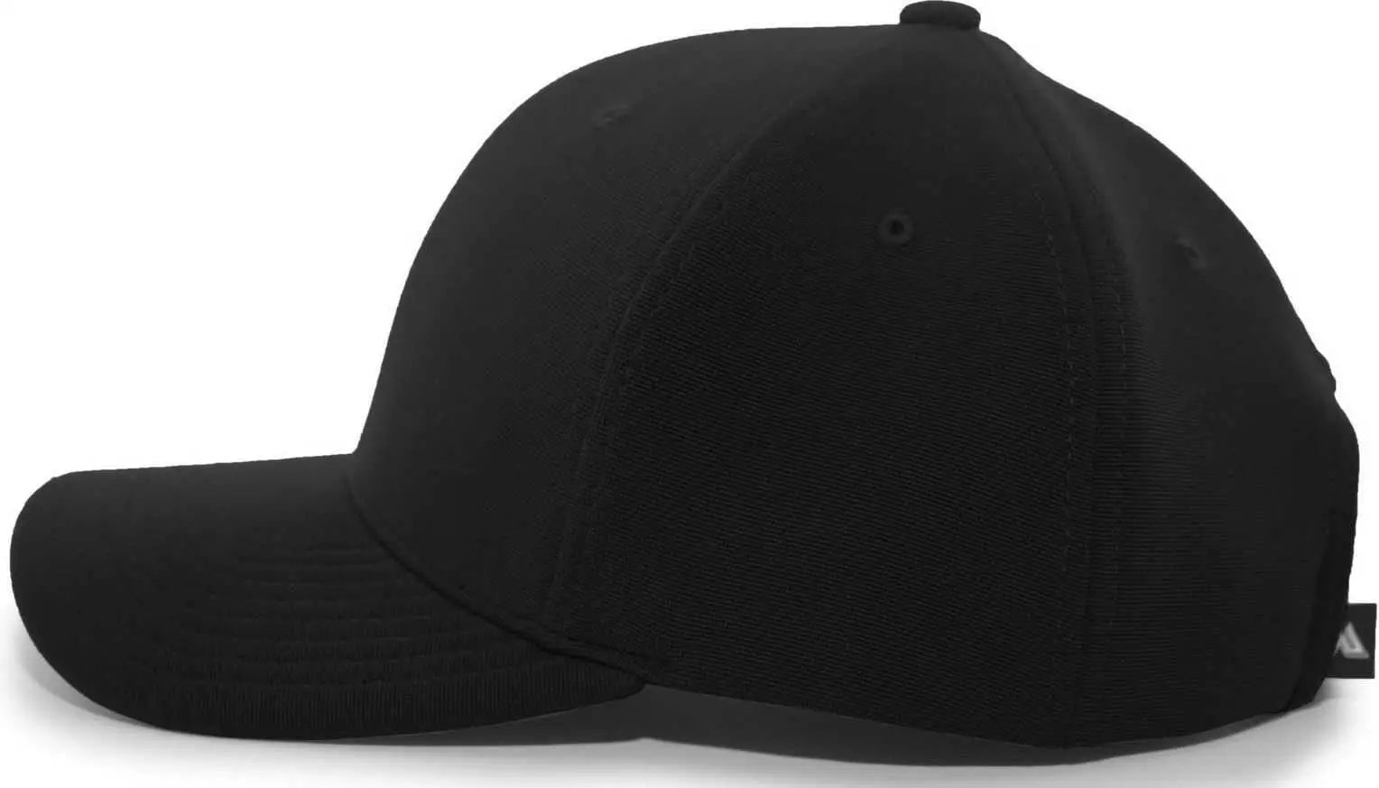 Pacific Headwear 298M M2 Performance Hook-and-Loop Cap - Black