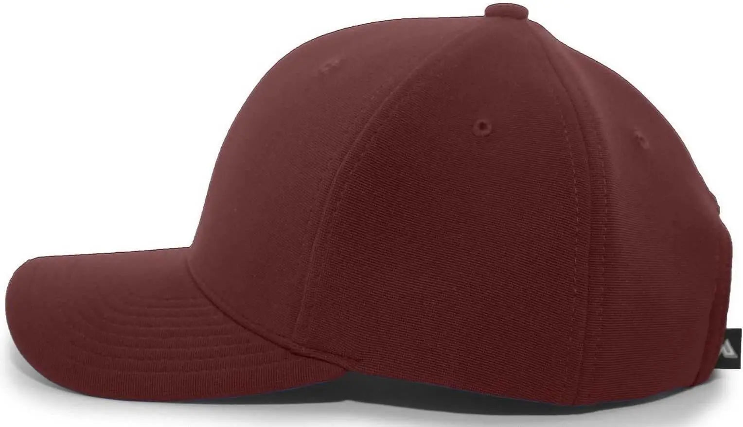 Pacific Headwear 298M M2 Performance Hook-and-Loop Cap - Maroon