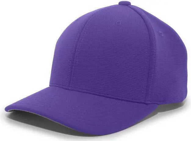 Pacific Headwear 298M M2 Performance Hook-and-Loop Cap - Purple