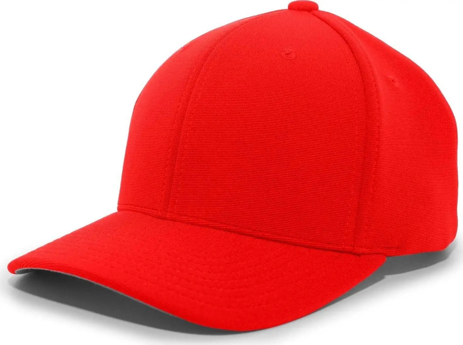 Pacific Headwear 298M M2 Performance Hook-and-Loop Cap - Red - Red / 6 1/2’’ - 7’’