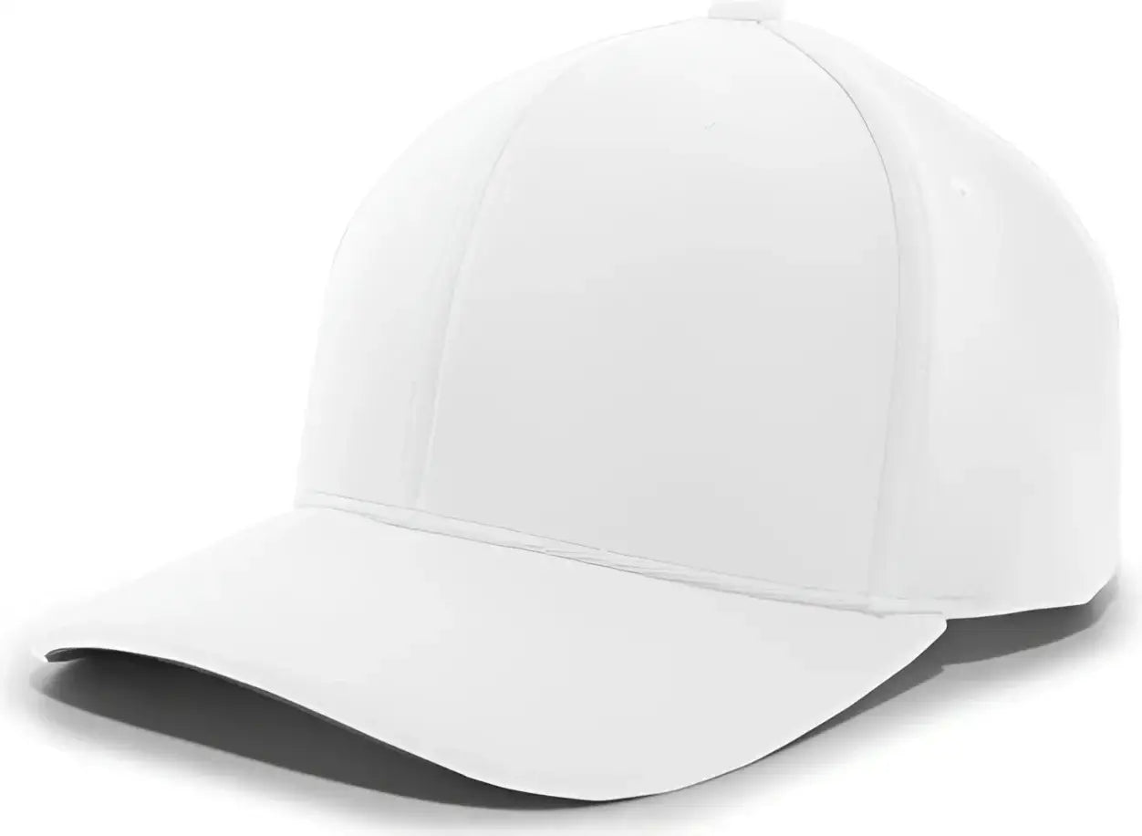 Pacific Headwear 298M M2 Performance Hook-and-Loop Cap - White