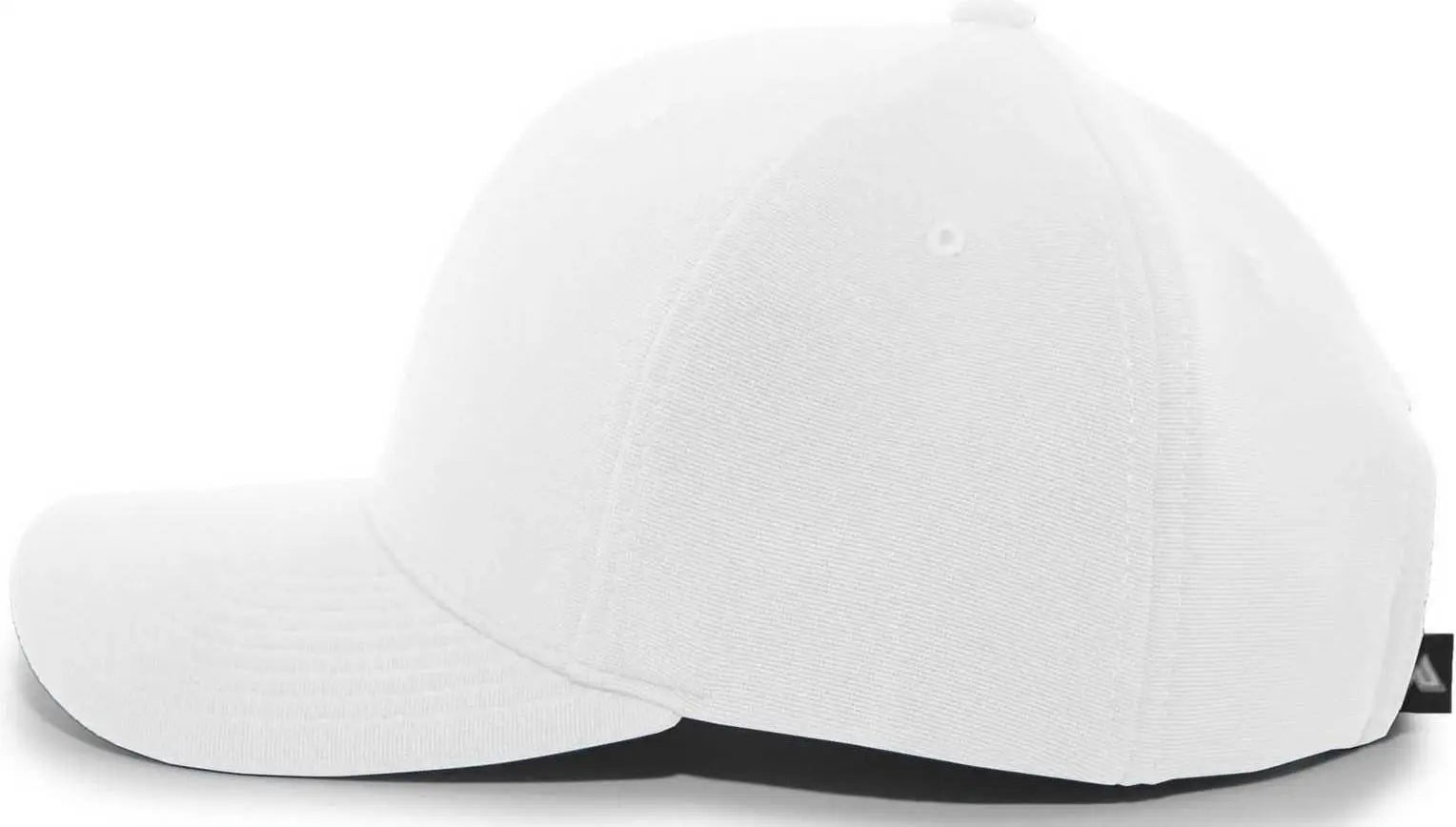 Pacific Headwear 298M M2 Performance Hook-and-Loop Cap - White