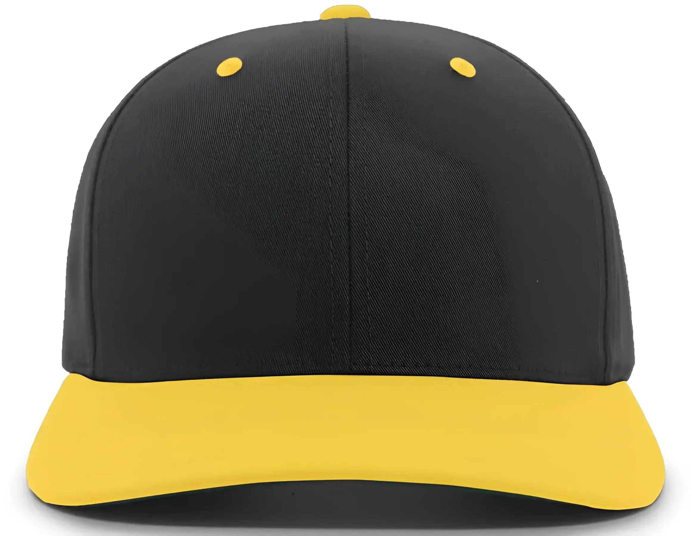 Pacific Headwear 302C Cotton Blend Hook-and-Loop Cap - Black Gold