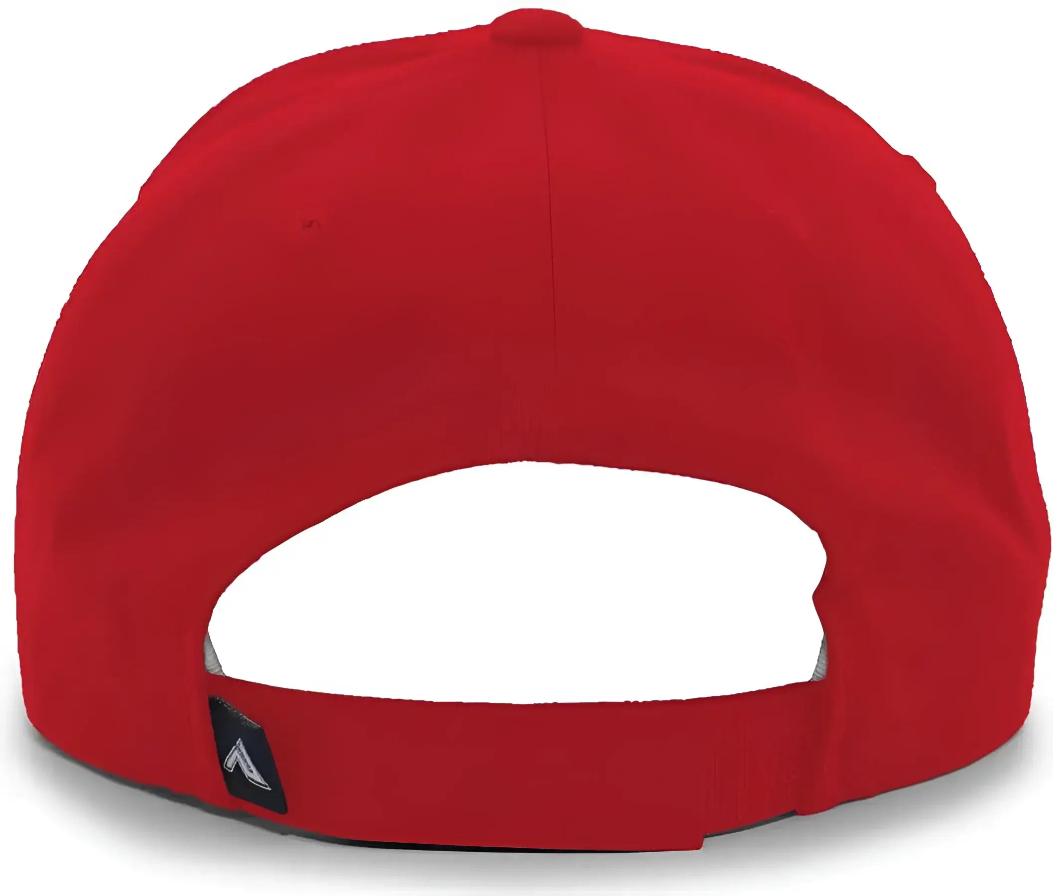 Pacific Headwear 302C Cotton Blend Hook-and-Loop Cap - Cardinal