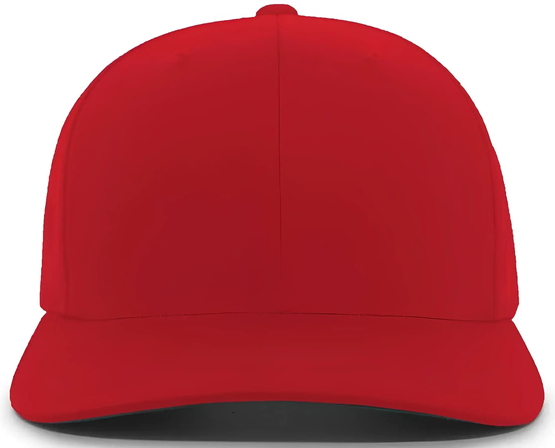 Pacific Headwear 302C Cotton Blend Hook-and-Loop Cap - Cardinal