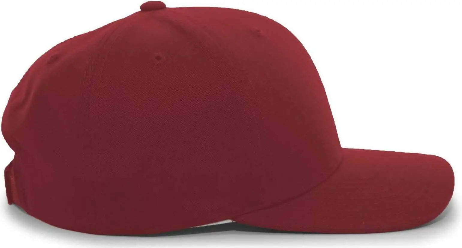 Pacific Headwear 302C Cotton Blend Hook-and-Loop Cap - Maroon