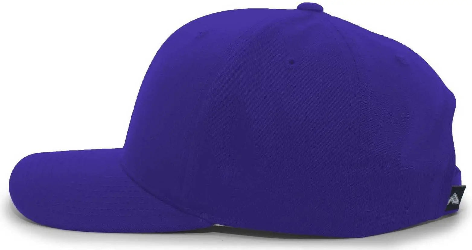 Pacific Headwear 302C Cotton Blend Hook-and-Loop Cap - Purple