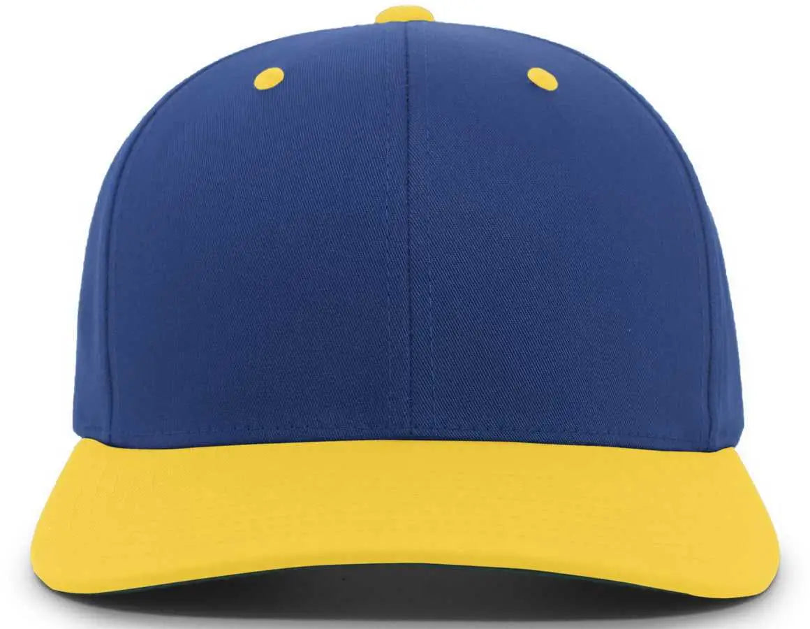 Pacific Headwear 302C Cotton Blend Hook-and-Loop Cap - Royal Gold