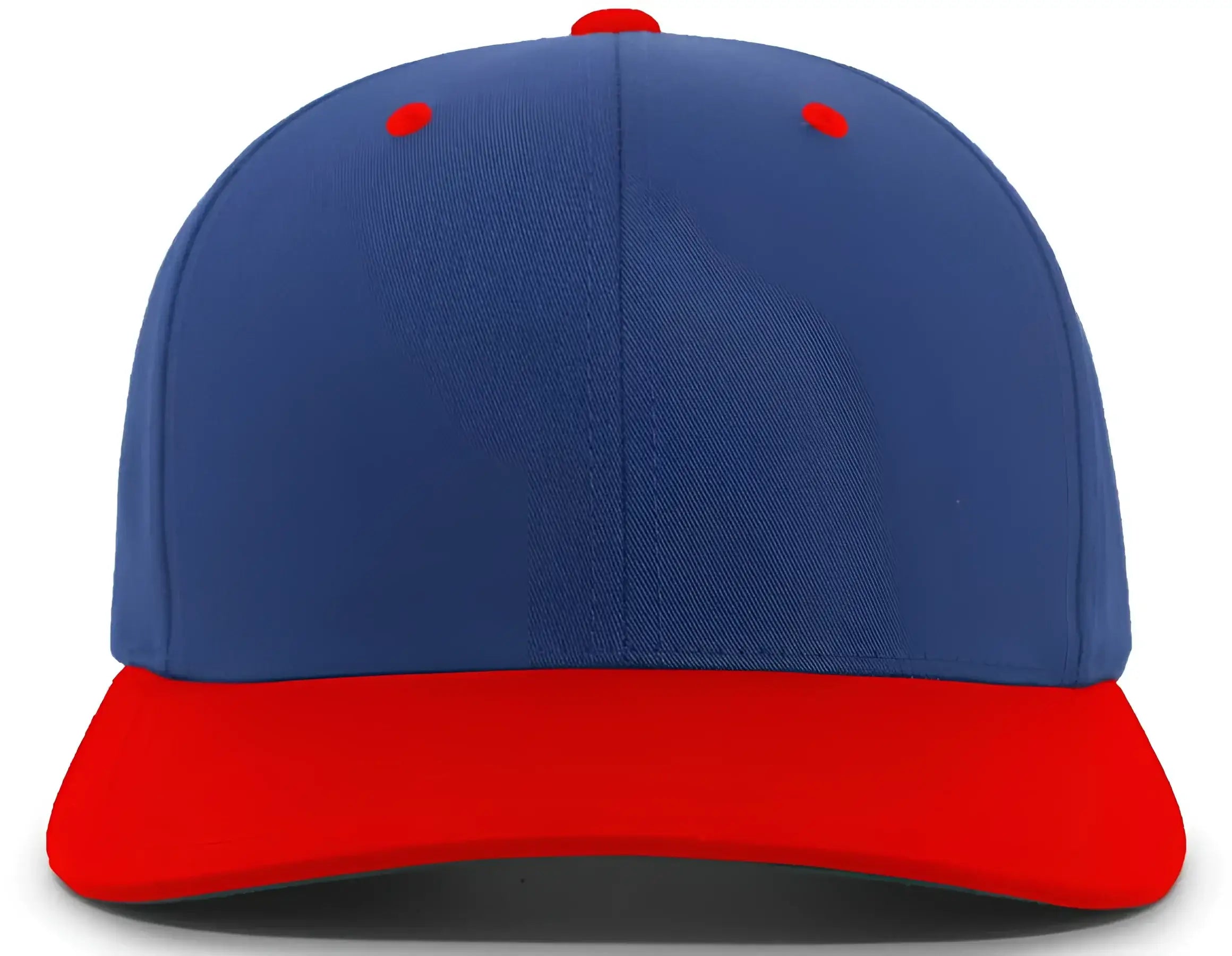 Pacific Headwear 302C Cotton Blend Hook-and-Loop Cap - Royal Red